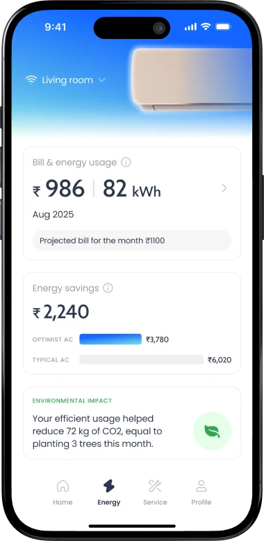 Live Energy
Tracking